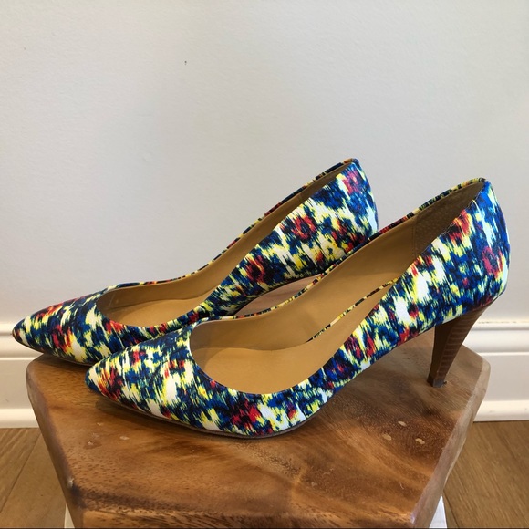 Joe’s Jeans Multicolor High Heels - Size 6.5 - Picture 3 of 15